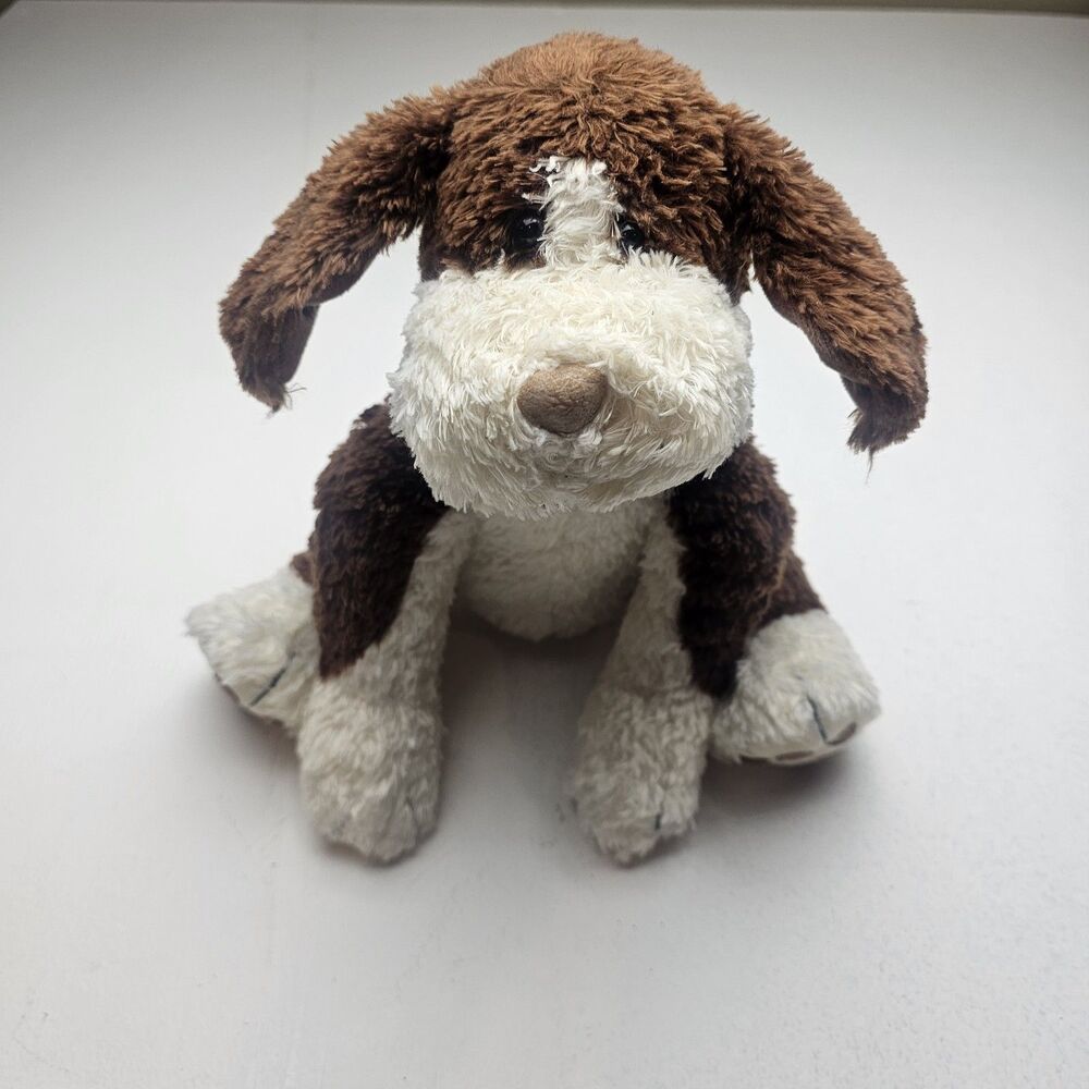 Gund BENJAMIN Springer Spaniel Brown White Puppy Dog Plush Soft Fur #44756